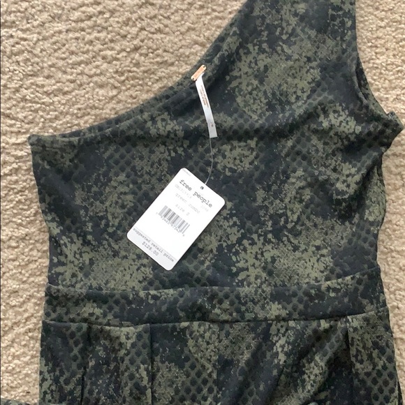 Free People Maya One-Shoulder Jumpsuit - Picture 5 of 8